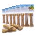 Nobleza - dogs chewing bones 12.5cm x 18 pieces 100% natural beef bones and dog bones for dogs large dog bones protein -rich