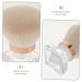 Premium White Powder Brush for Women - Mushroom Head Makeup Tool | Loose Powder Brush | Soft Artificial Fiber - Buy Online on SooperMarket.com