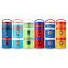 Whiskware Captain America Snack Cups for Kids | 3 Stackable Containers for School and Travel - Buy Online on SooperMarket.com