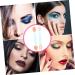 BELLIFFY 100pcs Double Ended Eyeshadow Brush Double-sides Eye Brush Makeup Brush Sponge Brush Makeup Tool Eyeshadow Stick Dual-side Cosmetic Applicator Cosmetic Tool 6.5x1.3cm Blue - Buy Online on SooperMarket.com