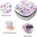 Colorful Buho Owl Pattern Sanitary Napkin Storage Bag - Multi-colored 8 - Buy Online on SooperMarket.com