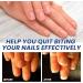 Anti Nail Biting Polish Double Head Stop and Grow Nail Biting Stop Nail Biting Nail Biting Prevention for adults anti nail biting polish Clear Nail Varnish Stop Biting Nails Nail Biter Stopper - Buy Online on SooperMarket.com