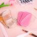 4-Piece Silicone Lash Pad Set for Eyelash Extensions | Pink & Transparent | Reusable Gasket Pallet for Loose False Lashes - Women's Lash Extension Supplies - Buy Online on SooperMarket.com