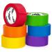 Craftzilla Colored Masking Tape 6 Roll Multi Pack 180 Feet x 1 Inch of Colorful Craft Tape Vibrant Rainbow Colored Painters Tape Great for Arts & Crafts Labeling and Color-Coding 10 Yards x 1 Inch