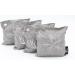 Oasisworks Bamboo Activated Charcoal Air Purifying Bags (4 Pack) - Odor Absorber for Home and Car - Pet Friendly Charcoal Air Purifier Bags - Buy Online on SooperMarket.com