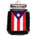 Puerto Rico Car Flag Decals - Quality Mini Banner for Windows - Puerto Rican PR Home Accessories - Ideal Car Flag Accessory for Men and Women - Buy Online on SooperMarket.com