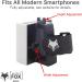 Desert Fox Golf Phone Caddy - Black | Convenient Golf Accessory - Buy Online on SooperMarket.com