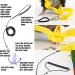 DKDDSSS 2 PCS Bird Harness Pet Parrot Leash Training Supplies Parrot Harness Leash Outdoor Adjustable for Cockatiel Mynah Monk Parakeet Macaw (Blue and Yellow) - Buy Online on SooperMarket.com