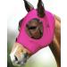 Harrison Howard Super Comfort Stretchy Fly Mask Large Eye Space with UV Protection Skin with Breatathability Rosenrot L Large Rosenrot