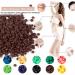 Depilarin Hard Wax Beans - 10 Types 100g for Painless Hair Removal on Arms Body Bikini & More | Ideal for Women & Men - Chocolate Flavor - Buy Online on SooperMarket.com
