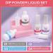 Morovan Dip Powder Nail Kit - 8 Colors Starter Kit for French Manicure - DIY Salon Quality Dipping Powder Set - Buy Online on SooperMarket.com