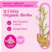 Pink Stork Nausea Relief Tea: 100% Organic Nausea Relief Tea Ginger Tea for Motion Sickness Digestion Nausea Relief for Women Women-Owned Ginger Peach 30 Cups - Buy Online on SooperMarket.com