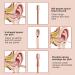 Stainless Steel Earwax Removal Kit with Storage Box - Rose Gold/Golden - Buy Online on SooperMarket.com