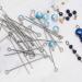 300 Pcs 1.6 304 Stainless Steel Open Eye Headpins for Jewelry Making - Silver Finish - Buy Online on SooperMarket.com