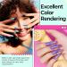 Modelones Poly Nail Gel Set - 6 Colors Forever Young Collection - Turquoise, Purple, Blue, Neon Yellow, Hot Pink - Poly Extension Gel Nail Enhancement Builder for Spring and Summer - French Manicure DIY Home Beauty Gift - Buy Online on SooperMarket.com