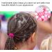 74 Pcs Round Hair Beads DIY Braid Hair Beads Braids for Girls(Pink) - Buy Online on SooperMarket.com