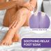 Foot Soak for Foot Spa Lavender 4PCs Foot Pack with Foot Soak Foot Scrub Foot Mask Foot Lotion Foot Care Jelly Pedicure Packs Foot Spa Soak for Dry Hard Rough skin Eliminate Fatigue (Lavender) - Buy Online on SooperMarket.com