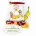 FRECHE FREUNDE Organic Puffed Corn with Banana & Strawberry | Vegan Gluten-Free 30g (Pack of 9) - Shop Internationally - Buy Online on SooperMarket.com