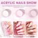 Saviland Acrylic Nail Kit with 3 Colors Powder & Liquid Set - Non-acid PH Bond, Top Gel, False Nails, Glue, and Forms - Complete Starter Kit for DIY Home Nail Art - Buy Online on SooperMarket.com