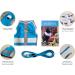 CAT SCHOOL Cat Harness and Leash Set for Outdoor Walks Training and Travel - Secure Soft Comfortable Cat Vest Harness with 10' Long Cat Leash - Easy to Use with Step-by-Step Instructions S/M - Buy Online on SooperMarket.com