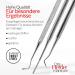 Otto Herder 3-Part Feusspflege Instruments Set - 2 Corner Lifters (17cm & 12.8cm) & Curved/Straight Corner File (15cm) for Optimal Foot Care - International Shipping Available - Buy Online on SooperMarket.com