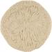 BYOS Women Mid-Weight Slouchy Crochet Knit French Beret Hat in Beige Leafy Design - Buy Online on SooperMarket.com