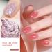 Nail Polish Set - Nude Color Nail Polishes - Quick Dry Nail Polish - Long Lasting Jelly Pink Glitter 6 Colors Nail Varnish - Natural Look Long Lasting Nail Varnish Gift Set DIY Manicure Home nude pink - Buy Online on SooperMarket.com