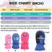 FAYHIJUN Waterproof Kids Mittens - Thermal Fleece Lined Gloves for Ages 1-9 - Rose Rabbit Design - Size M (Age 4-6) - Buy Online on SooperMarket.com