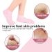 Buy 2 Pairs of Comfort Moisturizing Spa Gel Socks Reusable Peeling Foot Care for Soft Skin | Men & Women | Size S (33-35) - Buy Online on SooperMarket.com