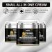 Pressed Snail All in One Cream 92 Snail Mucin Moisturiser Smooths Fine Lines Relieves Redness Long-Lasting Hydration Snail Repair Cream for All Skin Types 50ml - Buy Online on SooperMarket.com