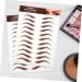 MUSISALY 5 Sheets Eyebrow Stickers Eyebrows Makeup Sticker Peel off Eyebrow Sticker Eyebrow Waterproof - Buy Online on SooperMarket.com