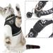 DKDDSSS Cat Harness and Lead Set Soft Mesh Harness for Outdoor Adjustable Reflective Strips Vest Harnesses Escape Proof Cat Kitten Walking Vest with Collar for Medium Cats Pets (M Black) - Buy Online on SooperMarket.com