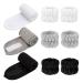 Adonop Spa Headband 9 Pack Headband Stretch Towel and Wristband Set Soft Adjustable Face Wash Headband Makeup Skincare Headbands Wrist Towels Wrist Bands for Washing Face Black + White + Gray