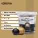 ORGFUN Jumbo Whole Black Garlic  Premium Fermented Black Garlic Cloves  Easy to Peel  Cultivated in the Local Garlic 8 Oz - Buy Online on SooperMarket.com