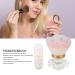 Premium Makeup Brush with Transparent Handle | Capsule Shape | Ideal for Loose Powder & Blush - International Shipping Available - Buy Online on SooperMarket.com