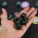 QMAY DND Dice Set - 7 Pcs Polyhedral Dice for Dungeons and Dragons - Pure Black - Buy Online on SooperMarket.com