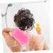 2-Piece Silicone Body Massage Brush Set for Exfoliation and Scrubbing - Buy Online on SooperMarket.com