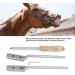 4Pcs Veterinary Horse Dental Float Rasp High Flexibility Fine Polishing Smoother Surfaces Equine Dental Kit for Animal Farm - Buy Online on SooperMarket.com
