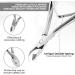 1st Deer Cuticle Cutter 3 pcs Cuticle Nipper Pusher and Fork Stainless Steel Nail Cuticle Scissors Clippers and Scraper Professional Manicure Pedicure Tool for Nail Art Spa 3 Pc Cuticle Set - Buy Online on SooperMarket.com