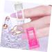 Mikinona Manicure Tools 48 pcs Finger Tip Fixing Clamps and UV Accessories Gel Curve Manicure Quick Poly A Salon Home Kit Tool Pink Nails Forms Clips Art Fixation Pinching Fiberglass 1 count (Pack of 1) White Pinkx4pcs - Buy Online on SooperMarket.com