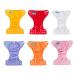 ALVABABY Pocket Newborn Cloth Diapers for Less Than 12pounds 6pcs + 12 Inserts 6SVB05 Snaps 6svb05 6 Count (Pack of 1) - Buy Online on SooperMarket.com