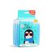 Cool Coolers by Fit + Fresh, Slim Ice Packs, Reusable & Long-Lasting, Perfect For Your Kid's Lunch Box, Camping Accessories, Insulated Lunch Bag, Beach Cooler Bag & More, 4PK, Blue 4 Pack Clear