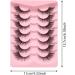 Fake Eyelashes 1 Pack/7 Pairs Fluffy Mink Lashes 3D Natural Look Wispy Eye Lashes Faulse Eyelashes Extension for Eye Makup Mink Lashes Lash Extension False Eyelashes Wispy Eye Lashes - Buy Online on SooperMarket.com