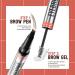 2 in 1 Waterproof 3D Eyebrow Pencil with Eyebrow Gel Micro Eyebrow Pencil with 4 Fork Tip Applicator 2024 New Eyebrow Pencil Effortlessly Creates Natural Looking Brows (Dark brown+Light brown) - Buy Online on SooperMarket.com