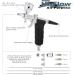 Master Airbrush G79 Precision Dual-Action Trigger Style - All-Purpose - Buy Online on SooperMarket.com
