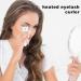 Veeteah Eye Lash Curler Heat - 230mah Battery Intelligent Heating Eyelash Curler Rechargeable Ergonomic Eyelashes Curler Eye Lash Makeup for Naturally Curling and Ironing Eyelash White - Buy Online on SooperMarket.com