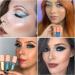 Oulac Liquid Glitter Eyeshadow - Metallic Blue Sparkly Eyeliner | Ocean Treasure (10) - Buy Online on SooperMarket.com