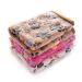1 Pack 3 Blankets Super Soft Fluffy Premium Fleece Pet Blanket Flannel Throw for Dog Puppy Cat - Paw Small (Pack of 3) Paw