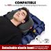 Hikenture Ultralight Camping Pillow - Inflatable & Washable, Neck & Lumbar Support, Portable Blow Up Pillow for Outdoor Travel - Grey 16.2x10.6x3.75 - Buy Online on SooperMarket.com