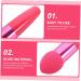 Housoutil 3pc Contour Brush Set | Mushroom Makeup Sponges with Handle | Foundation Concealer & Eye Brushes for Flawless Application | International Shipping Available - Buy Online on SooperMarket.com